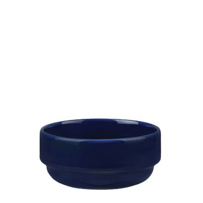 BOWL STACKABLE ROUND BLUE 113MM/300ML AFC FLINDERS HEALTHCARE