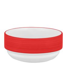 BOWL ROUND RED 113MM/300ML AFC STOCK STUDIO