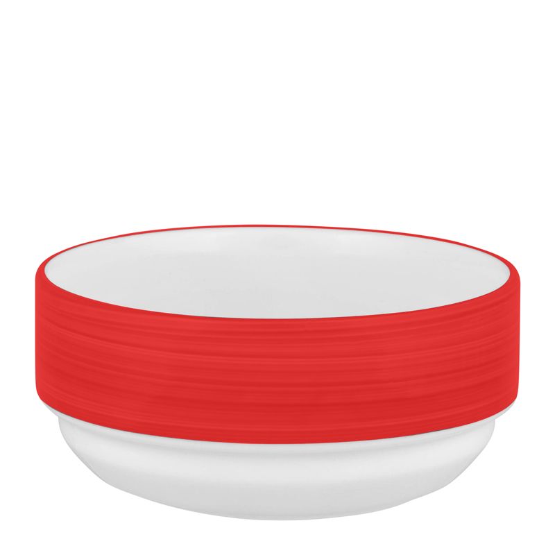 BOWL ROUND RED 113MM/300ML AFC STOCK STUDIO