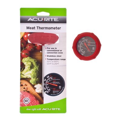 THERMOMETER MEAT DIAL SILICONE, ACURITE