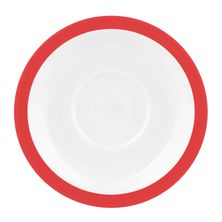 SAUCER UNIVERSAL RED 146MM AFC STOCK STUDIO