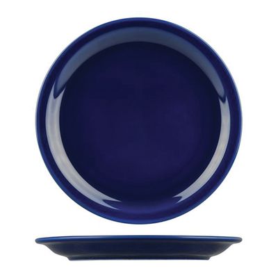 PLATE ROUND BLUE 160MM SAVOY AFC FLINDERS HEALTHCARE