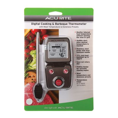 THERMOMETER MEAT PROGRAMMABLE, ACURITE