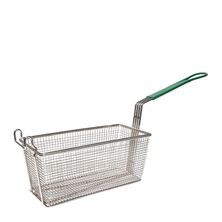 FRYBASKET GREEN HANDLE 32X15X14CM