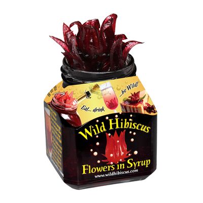 WILD HIBISCUS FLOWERS IN SYRUP 250G