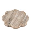 COASTER MARBLE SCALLOP BEIGE 11.5CM, M&W