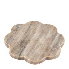 COASTER MARBLE SCALLOP BEIGE 11.5CM, M&W