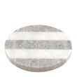 COASTER MARBLE ROUND BEIGE STRIPE 10CM, M&W