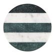 COASTER MARBLE ROUND GREEN STRIPE 10CM, M&W