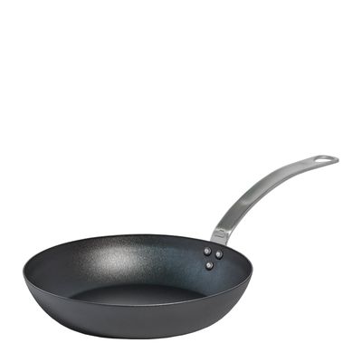 FRYPAN 10IN/25CM CARBON STEEL, SEASONED MADE IN