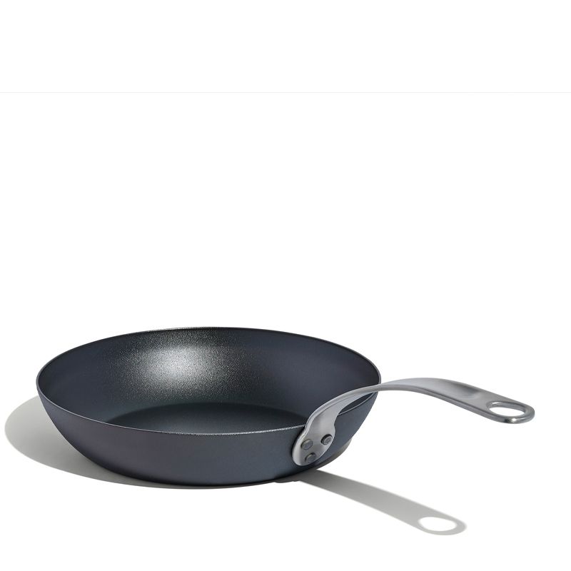 FRYPAN 10IN/25CM CARBON STEEL, SEASONED MADE IN