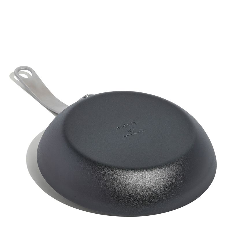 FRYPAN 10IN/25CM CARBON STEEL, SEASONED MADE IN