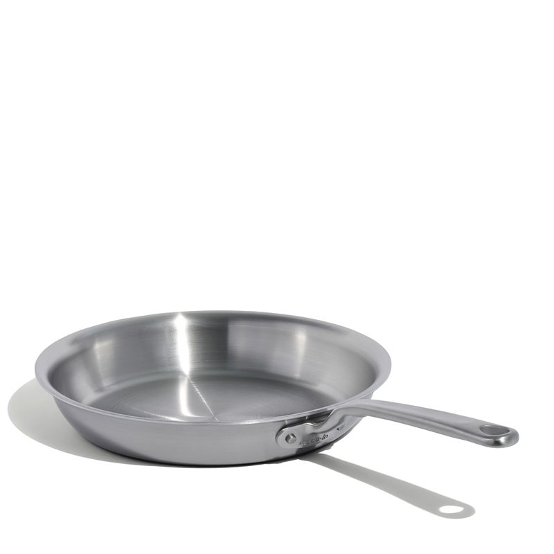 FRYPAN 10IN/25CM STAINLESS CLAD MADE IN
