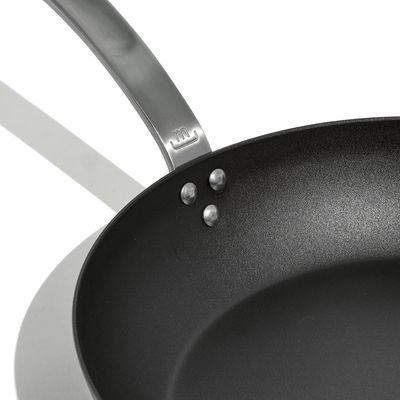 FRYPAN 12IN/30CM CARBON STEEL, SEASONED MADE IN