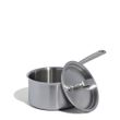 SAUCEPAN W LID 2LTR STAINLESS CLAD MADE IN