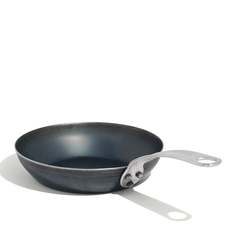 FRYPAN 8IN/20CM CARBON STEEL, SEASONED MADE IN