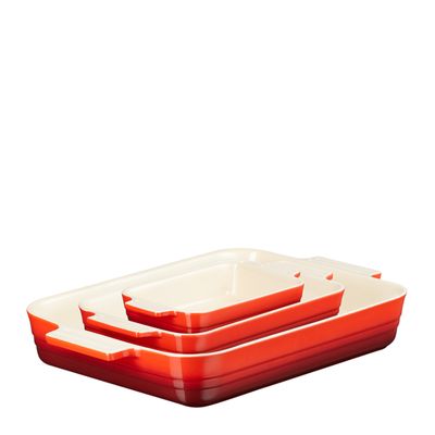 ROASTER SET OF 3 CERISE, LE CREUSET