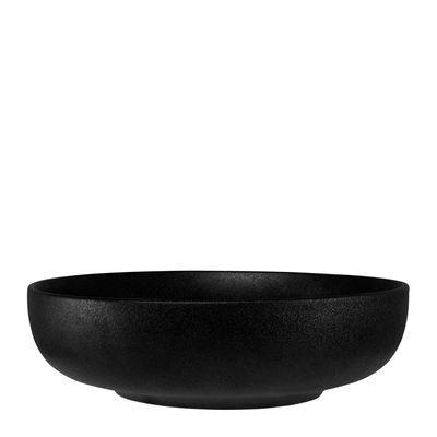 BOWL SERVING BLACK 27CM, M&W CAVIAR