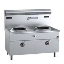 INDUCTION WOK - 2 X 12 KILOWATT - HIGH SPLASHBACK  B&S