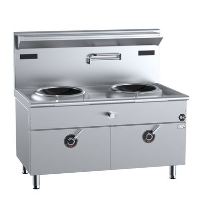 INDUCTION WOK - 2 X 12 KILOWATT - HIGH SPLASHBACK  B&S