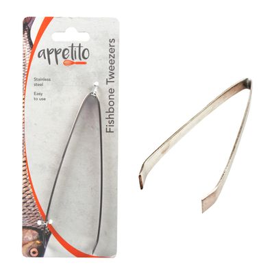 TWEEZERS FISH BONE S/STEEL, APPETITO