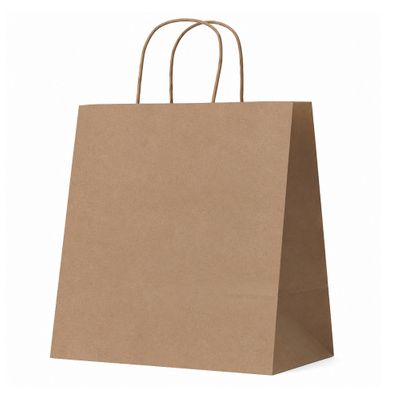 BAG MEDIUM TAKEAWAY KRAFT 30X30X17CM, 250CTN