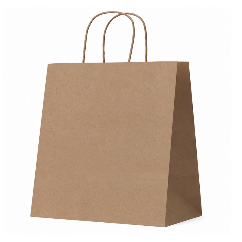 BAG MEDIUM TAKEAWAY KRAFT 30X30X17CM, 250CTN