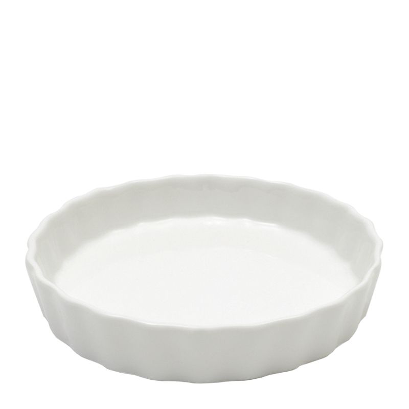 DISH FLAN 13CM, M&W WHITE BASICS