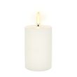 CANDLE FLAMELESS VOTIVE 5X7.6CM IVORY