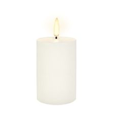 CANDLE FLAMELESS VOTIVE 5X7.6CM IVORY