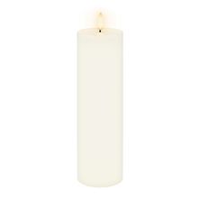 CANDLE FLAMELESS PILLAR 6.8X22CM IVORY