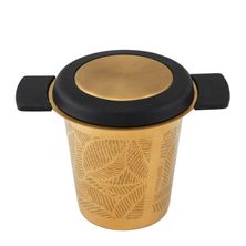 TEA STRAINER/INFUSER BASKET GOLD SS CDU-12, M&W