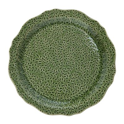 PLATTER RND 35CM GREEN, VENUS