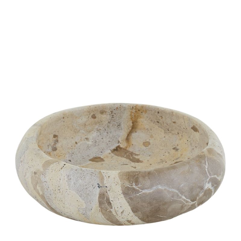 MARBLE BOWL 12.5X5CM TAUPE, XENA