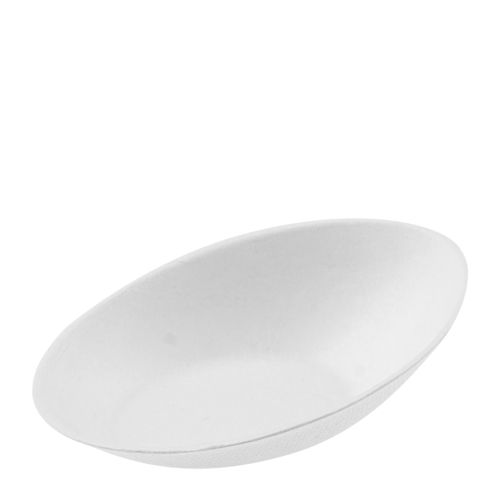 EGG SHAPE CANAPE DISH, 50PCES