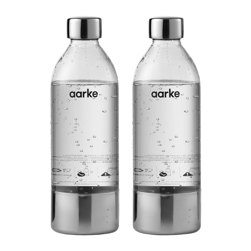 PET WATER BOTTLE 2-PACK, AARKE