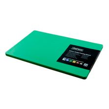 CUTTING BOARD GREEN 530X325X20MM 1/1, CI