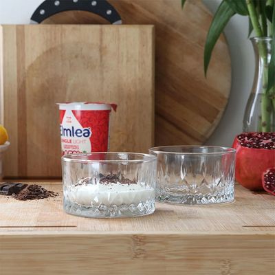 GLASS BOWL 260ML/95MM, LAV ODIN