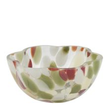 BOWL SERVING GLASS MULTI 15CM, SPLOTCH