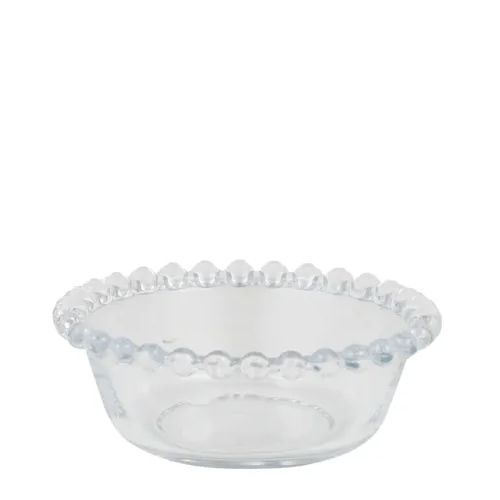 GLASS BOWL 12X4.5CM CLEAR, MAYA