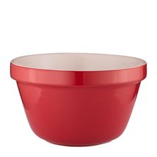 PUDDING BOWL RED 1.3LT/17.5CM