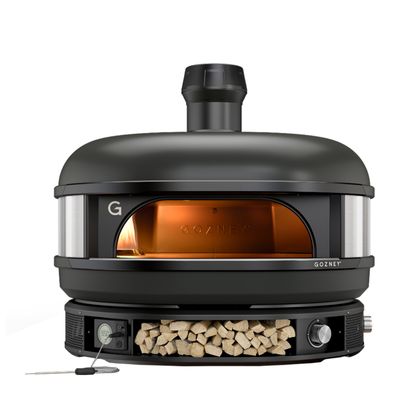 PIZZA OVEN DOME DUAL FUEL BLACK GOZNEY