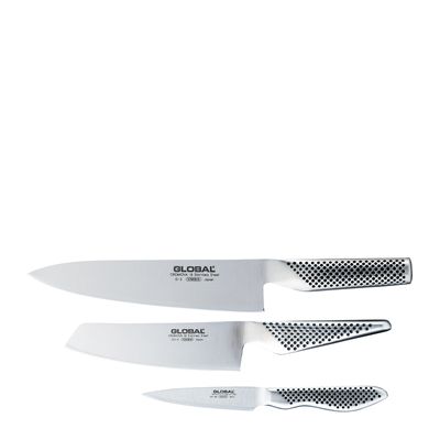 KNIFE SET 3PCE, GLOBAL