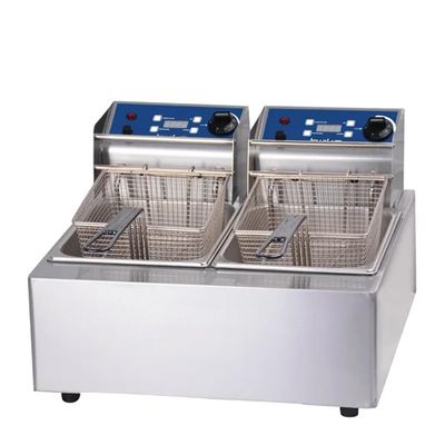 FRYER COUNTER TOP 5LT 2 BASKET BIRKO