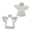 COOKIE CUTTER ANGEL 7.75CM WHITE, R&M