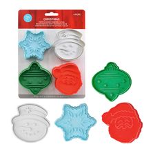 CHRISTMAS 3D COOKIE STAMP SET 4