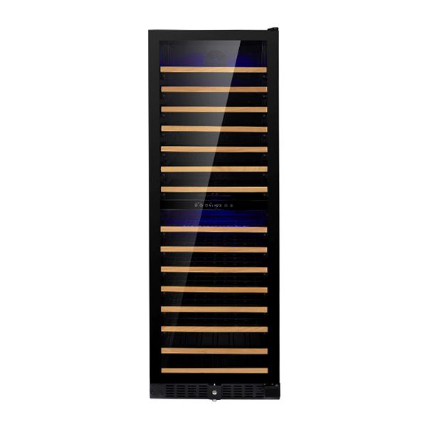 WINE FRIDGE UPRIGHT 166 BOTTLE DUAL ZONE