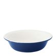 BOWL WHT W/BLUE RING 17CM, ACME CLASSIC