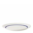 PLATE WHT W/BLUE RING 26CM, ACME CLASSIC