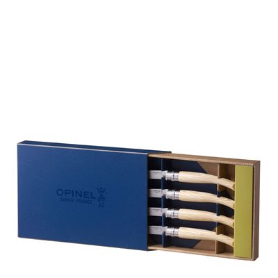 STEAK KNIFE ASH 4 PK 11CM, OPINEL